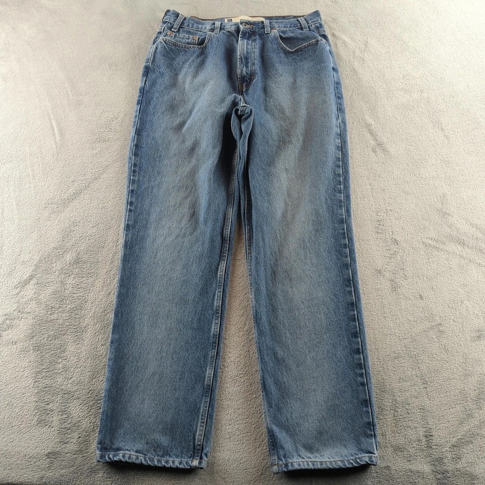 Vintage Gap Jeans Mens 36x32 Blue Denim Straight 100% Cotton USA Denim Y2K 90s